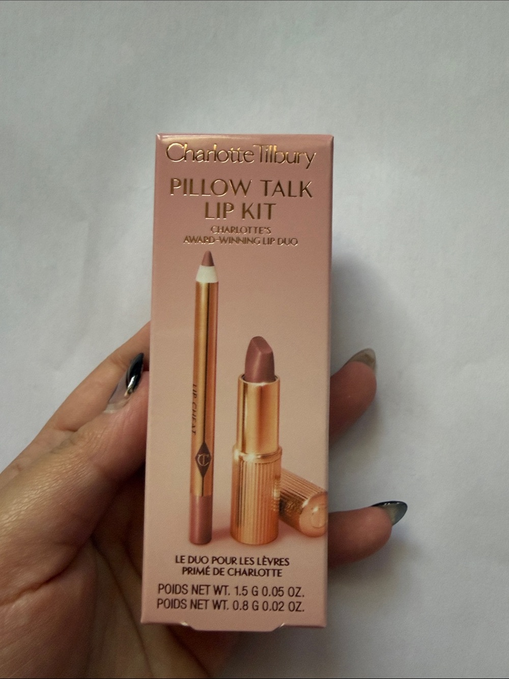 Charlotte Tilbury Pillow Talk Lip Kit Duo Matte Revolution Lipstick Lip Cheat